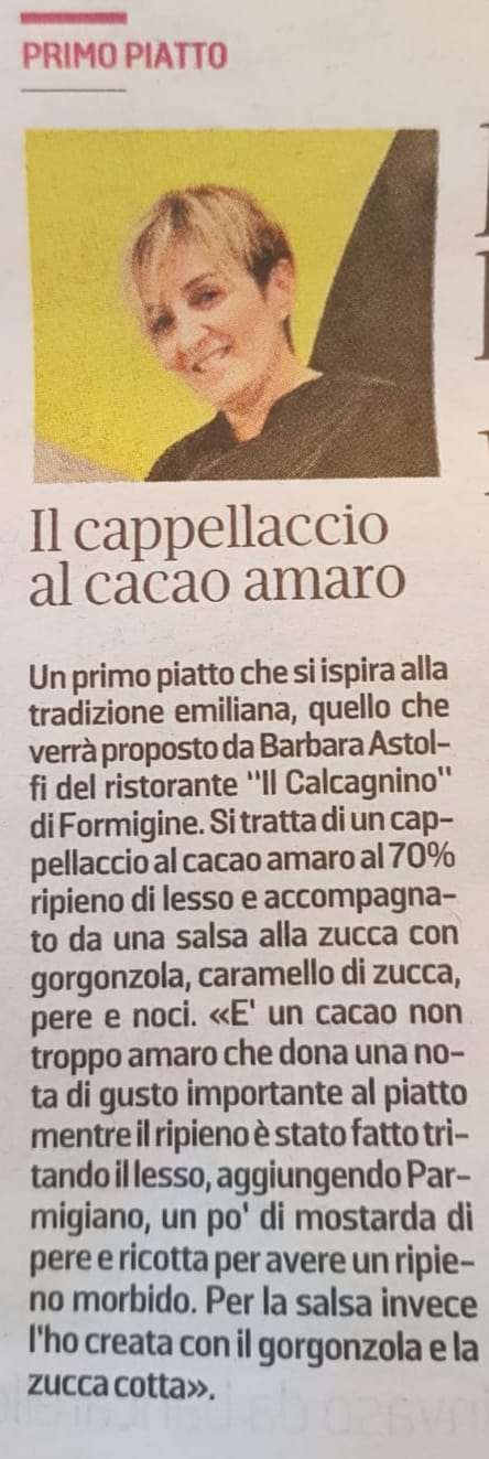 ristorate il calcagnino sciocola ottobre 2019
