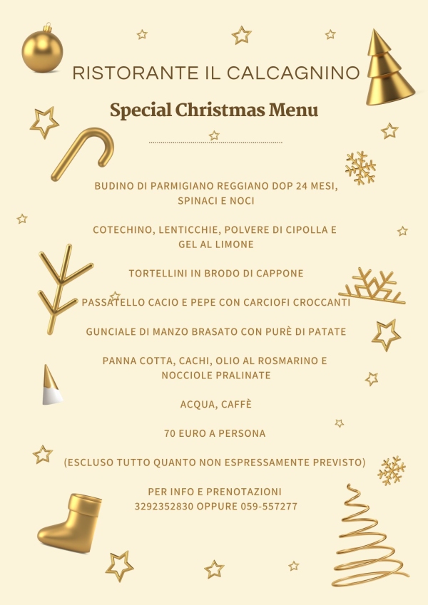 Menù di Natale 2024