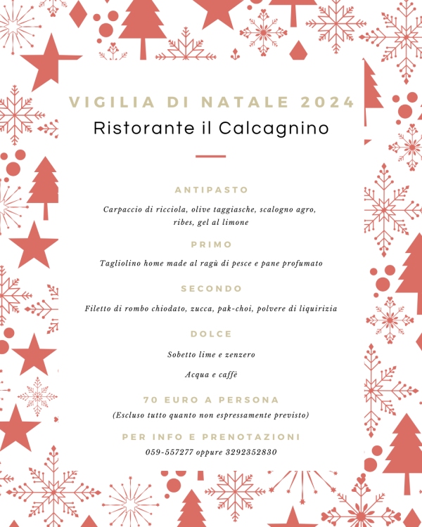 Vigilia al Calcagnino