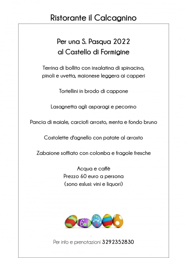 Pasqua 2022 ... finalmente il presenza